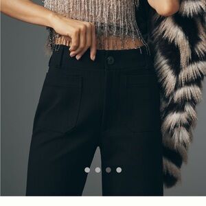 Anthropologie Maeve cropped Colette ponte pants size 26